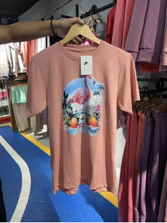 Franela flamingo  rosa vieja