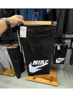 bermuda nike cortado negro