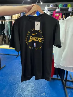 Franela los lakers negra