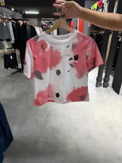 franela dama thydie blanca y rosa